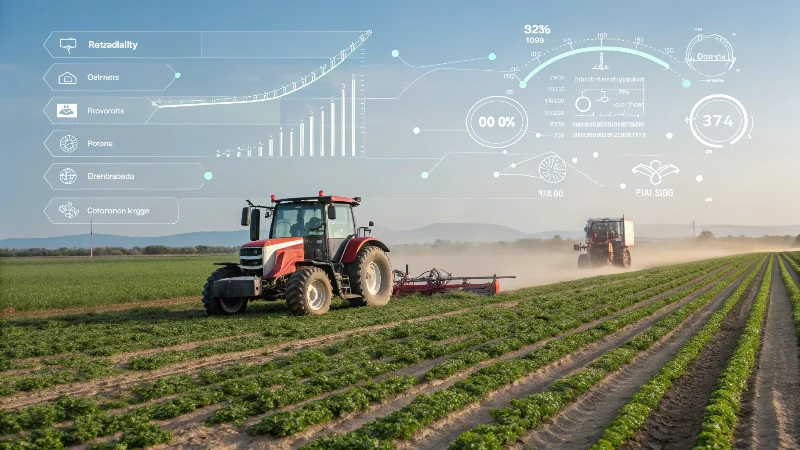 Automated farm equipment using probability-based algorithms for variable rate application